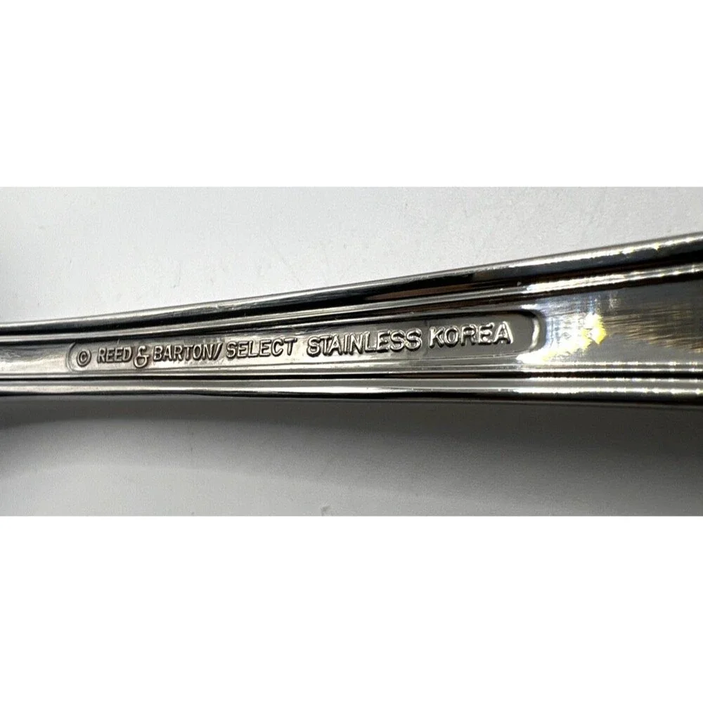 5 Pc Serving Set Reed Barton Select Serving Stainless Korea Cutlery Flatware